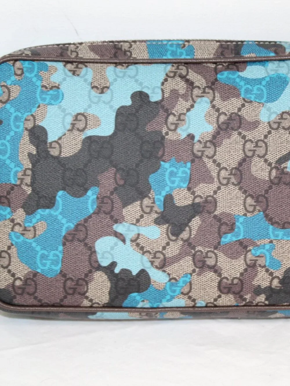 NWT Gucci GG Camouflage Marbled Monogram Crossbody Shoulder Bag Wristlet 839155